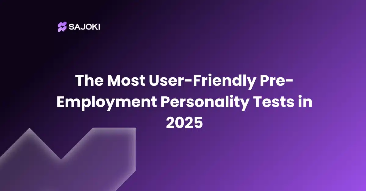 the most user-friendly pre-employment personality tests