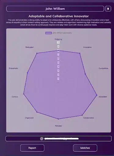 Personality Assessment by Sajoki