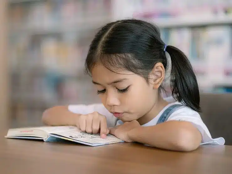 child-reading
